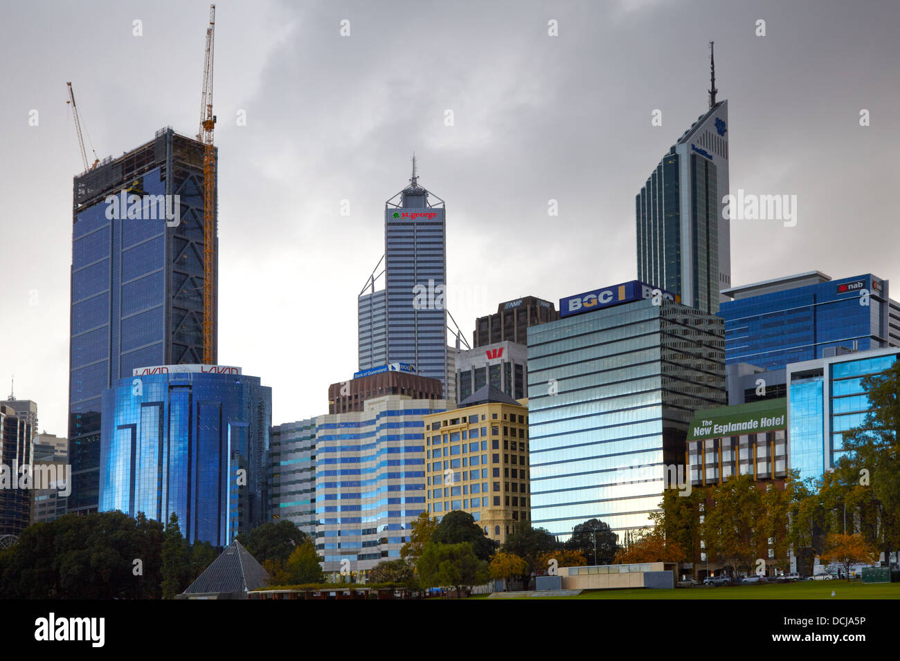 City Centre Skyline, Perth, Australia Stock Photo - Alamy
