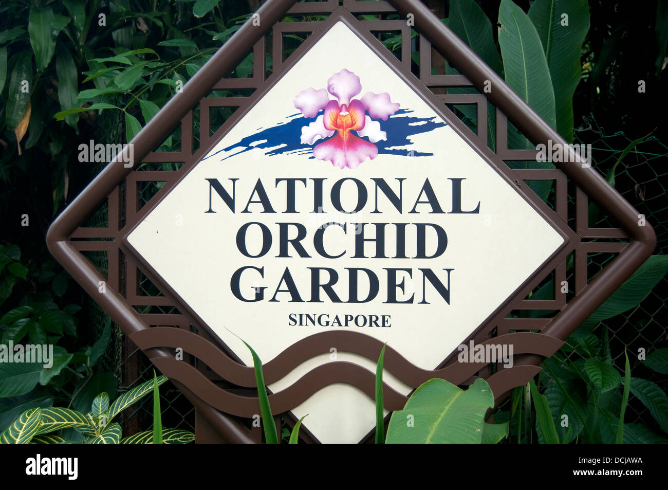 The National Orchid Garden High Resolution Stock Photography And Images Alamy