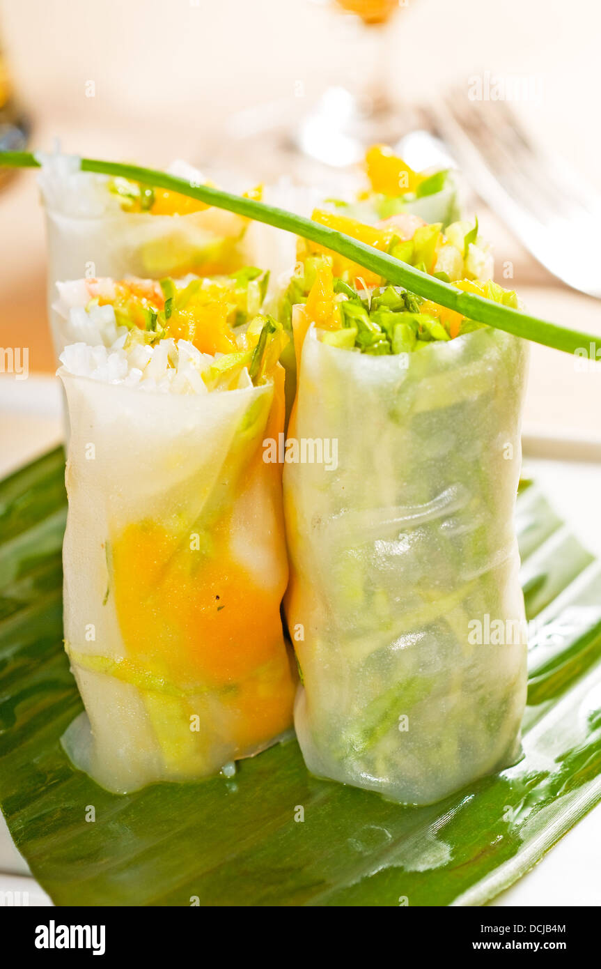 Vietnam prawn rolls hires stock photography and images Alamy