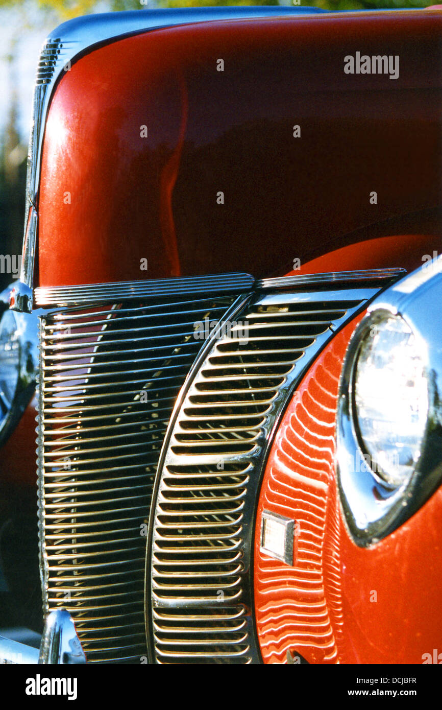 Old Chevy Truck Grill Stock Photo Alamy
