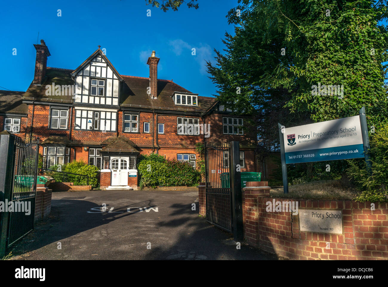 Priory preparatory school and nursery, for young boys in Banstead