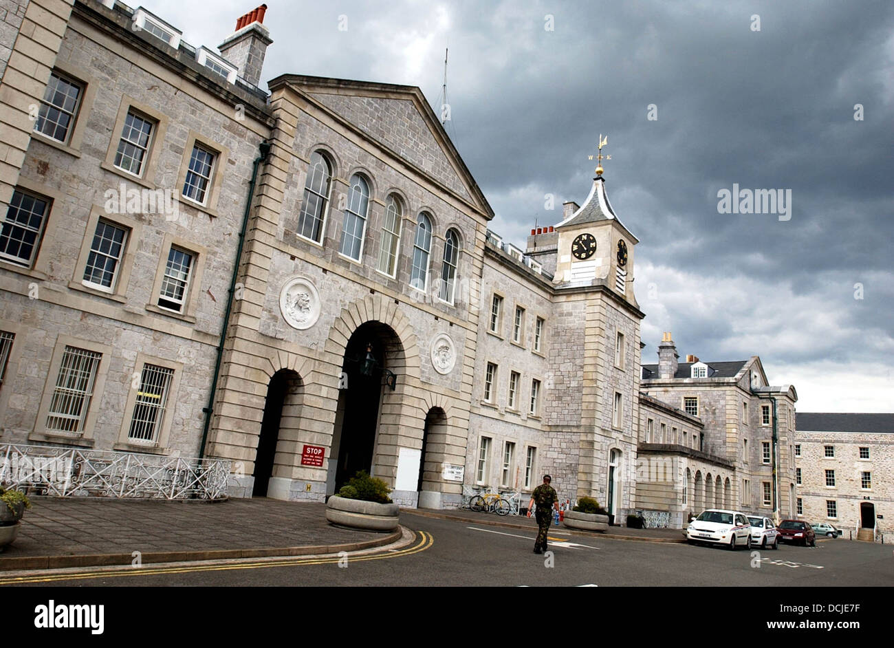 Royal Marines Barracks Stonehouse, Plymouth Stock Photo