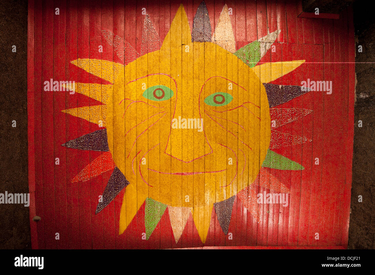 Kitchen ceiling, The Owl House, Nieu Bethesda, Eastern Cape, South