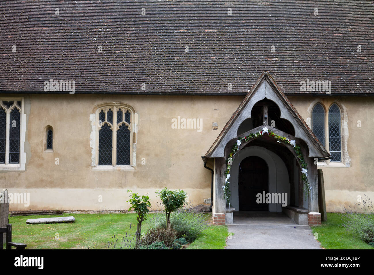 St Peter's Church, Yateley Stock Photo Alamy