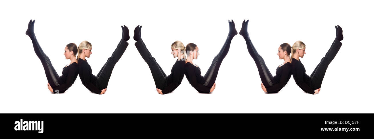 Group of people forming the word 'WWW' Stock Photo - Alamy