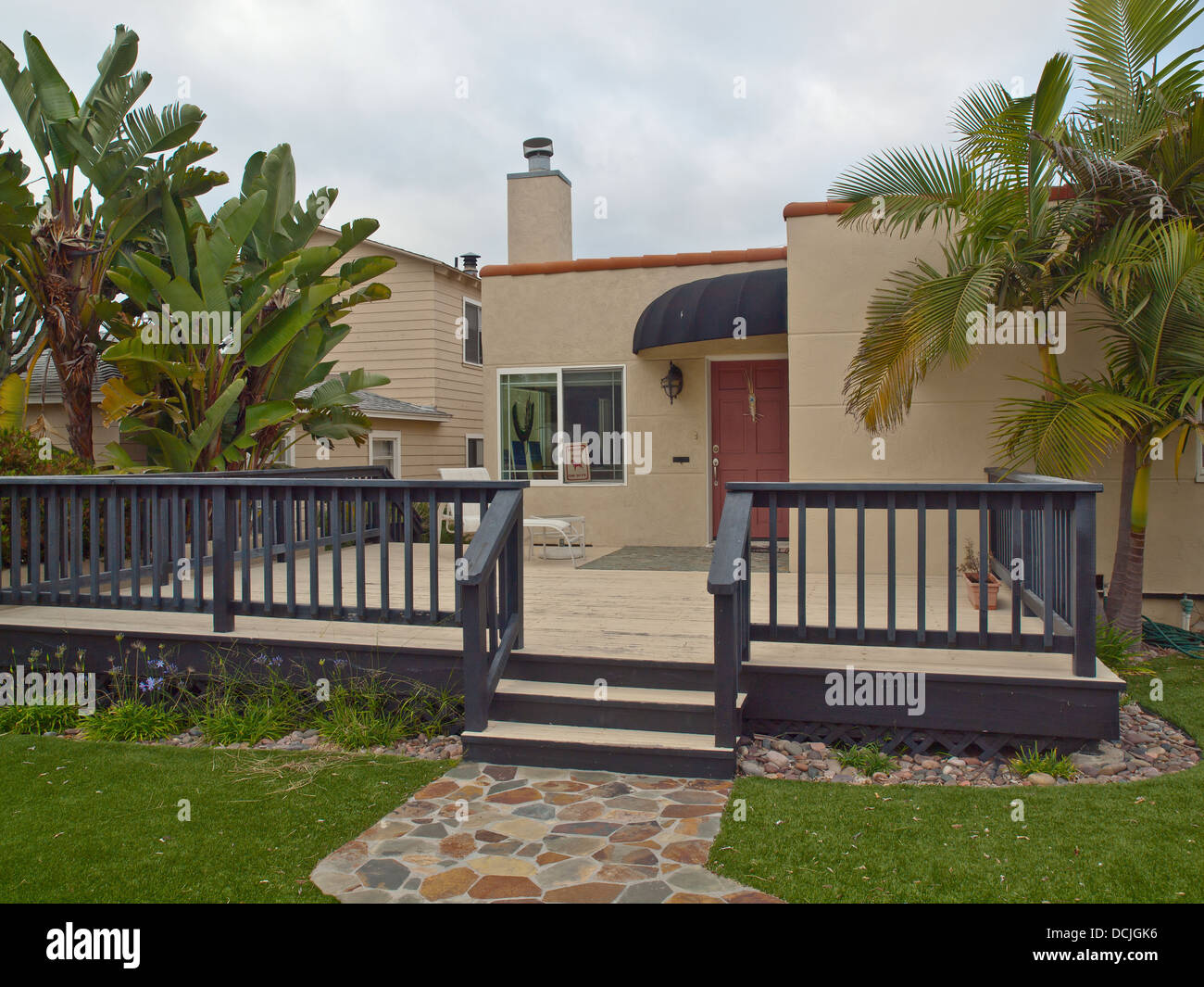 Residential home in Point Loma San Diego California Stock Photo Alamy