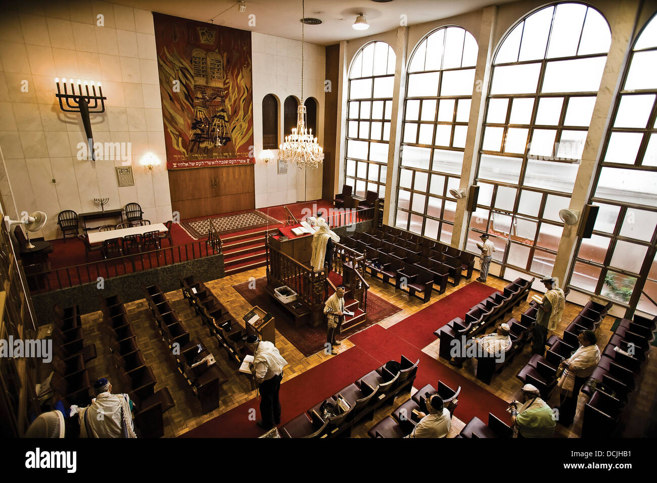 CIB ( Clube Israelita Brasileiro - Brazilian Israelite Club ), at the Beth  El synagogue, Rio de Janeiro Brazil Stock Photo - Alamy
