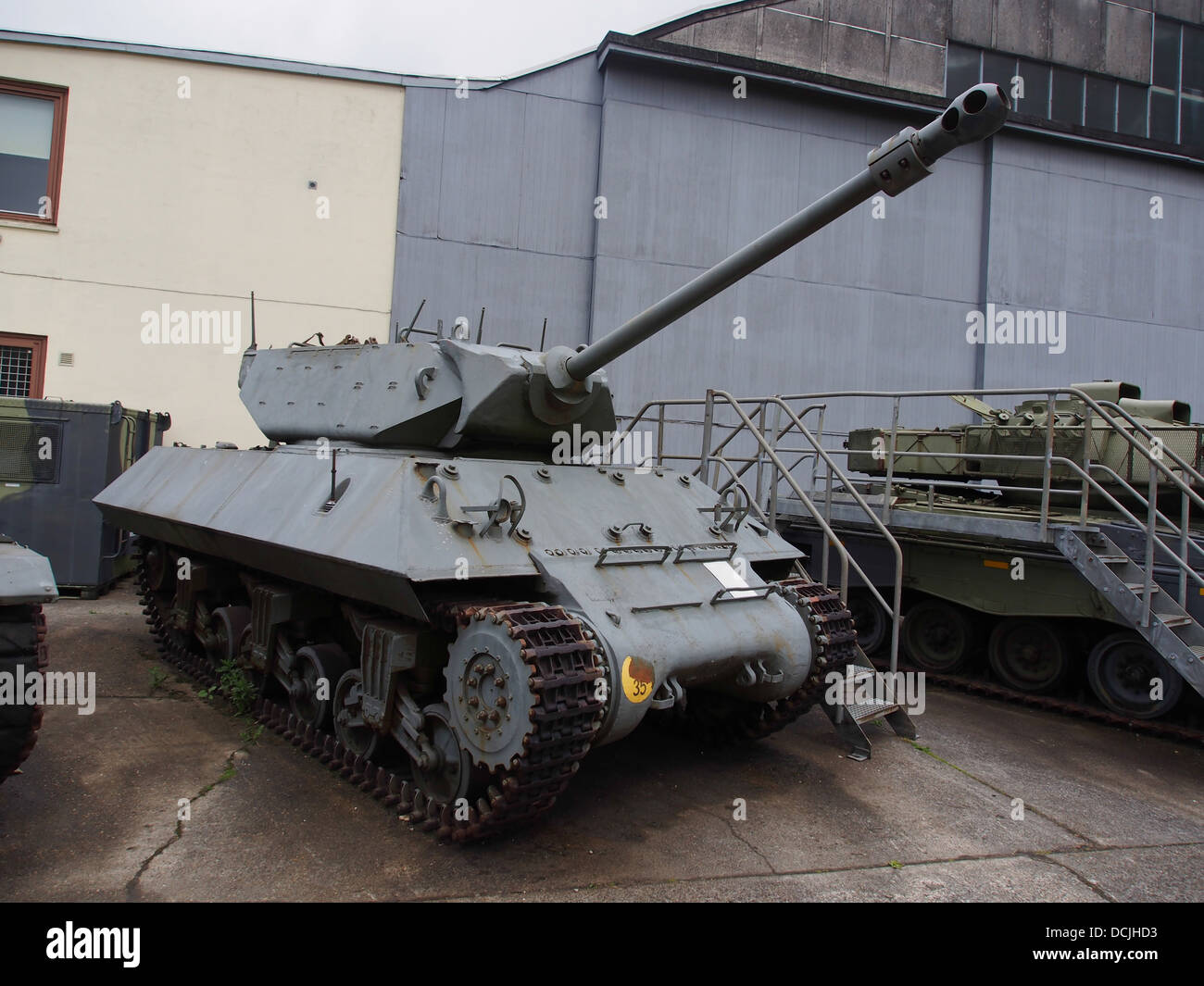 M10 Achilles Tank Destroyer in Aalborg Forsvars- og Garnisonsmuseum, pic3 Stock Photo