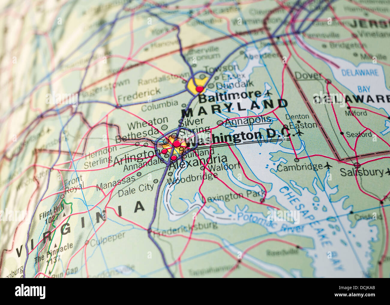 Map of north baltimore hires stock photography and images Alamy