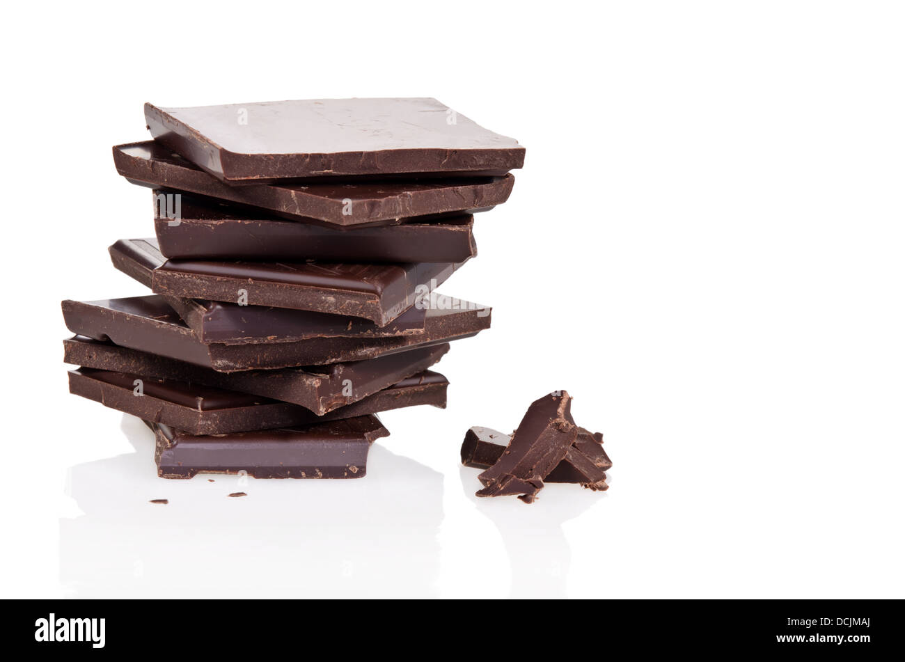 How much chocolate is. Dark Chocolate White background. Too much Chocolate