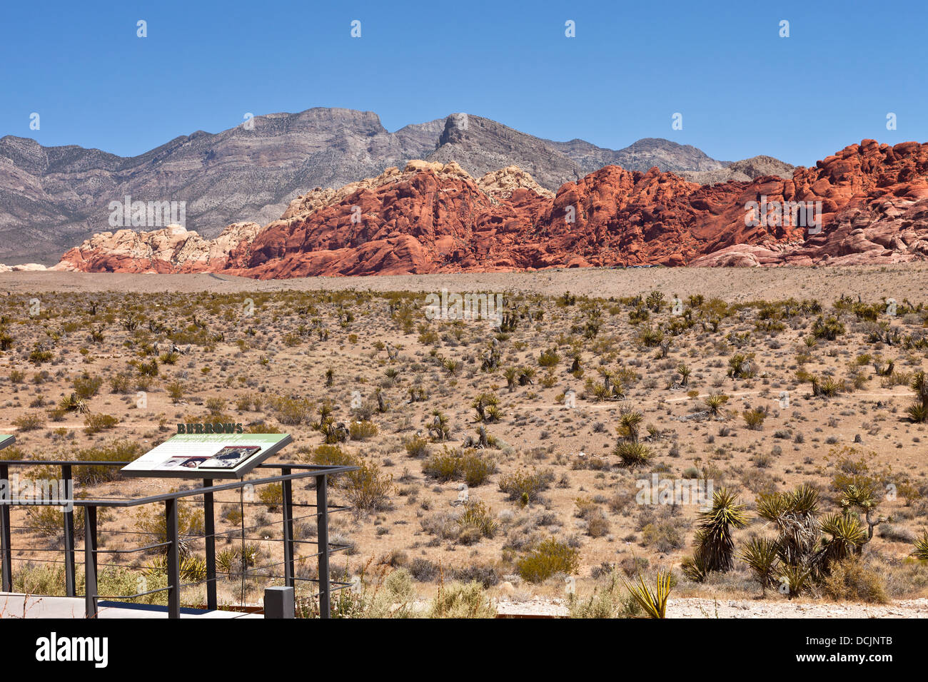 Red Rock Canyon visitor center Nevada. Stock Photo