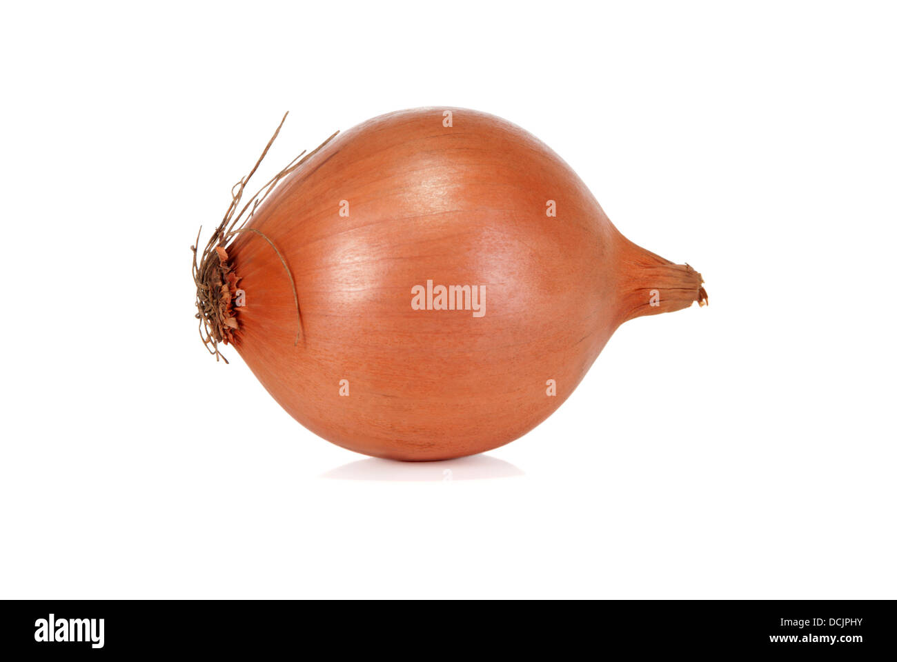 Raw onion over white background Stock Photo