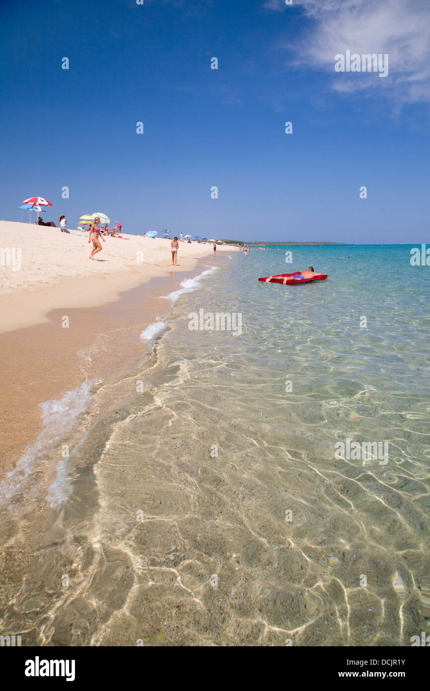 Marina di Orosei beach, Sardinia, Italy Stock Photo - Alamy