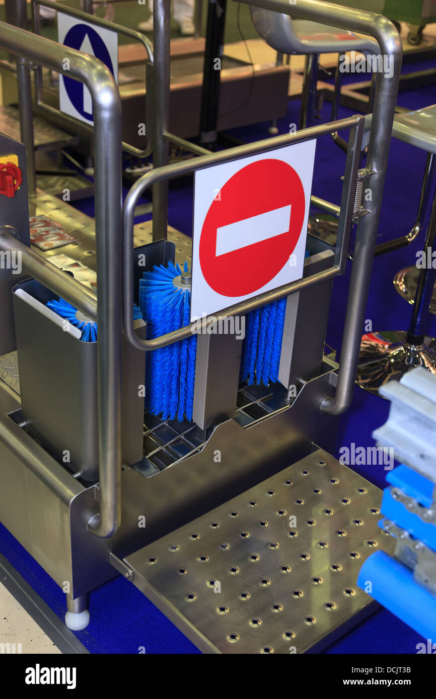 sanitary checkpoint Stock Photo