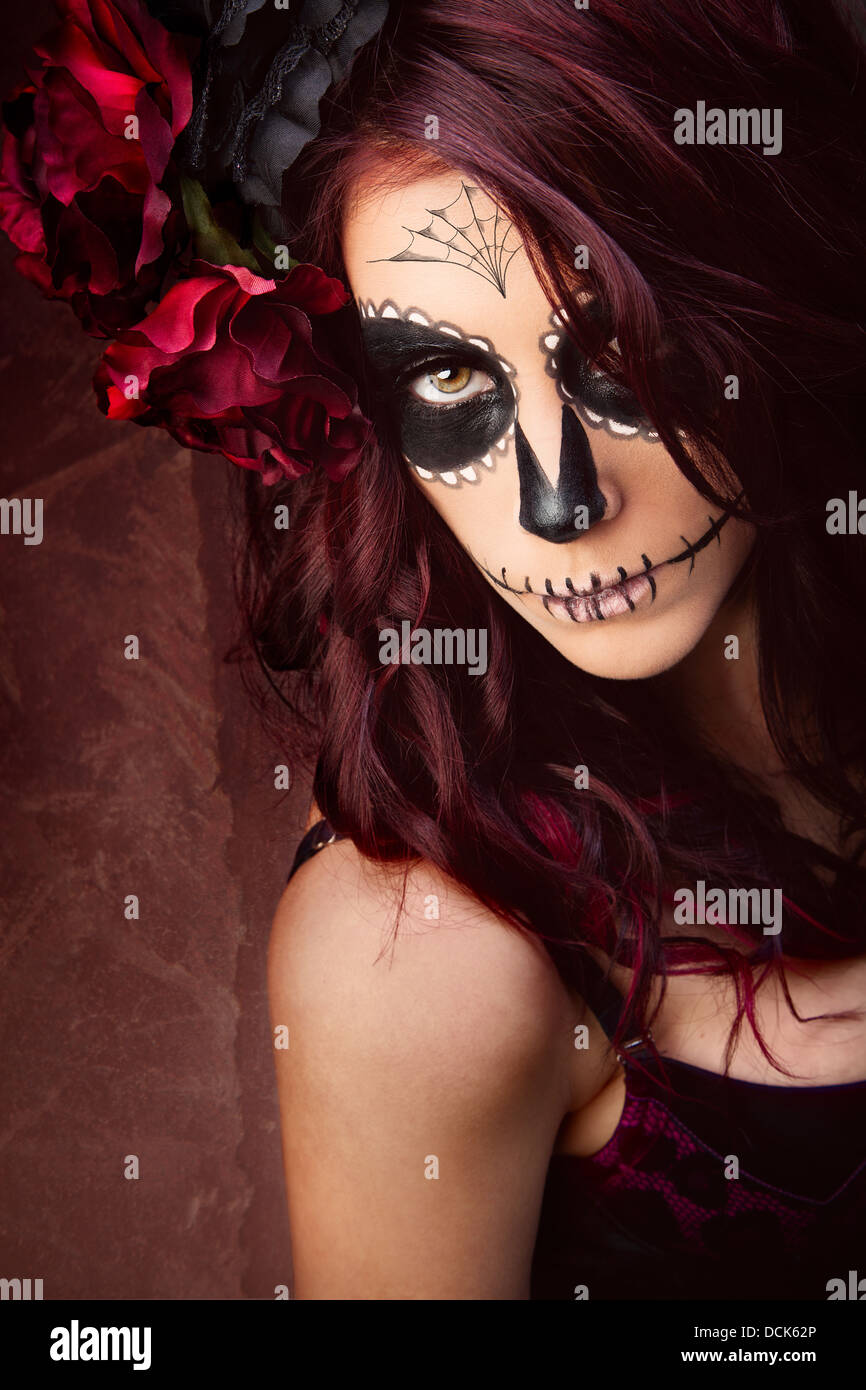 Sugar skull Stock Photo