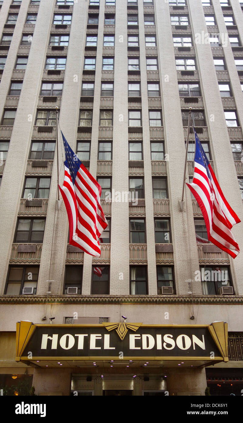 The hotel edison new york city hi-res stock photography and images - Alamy