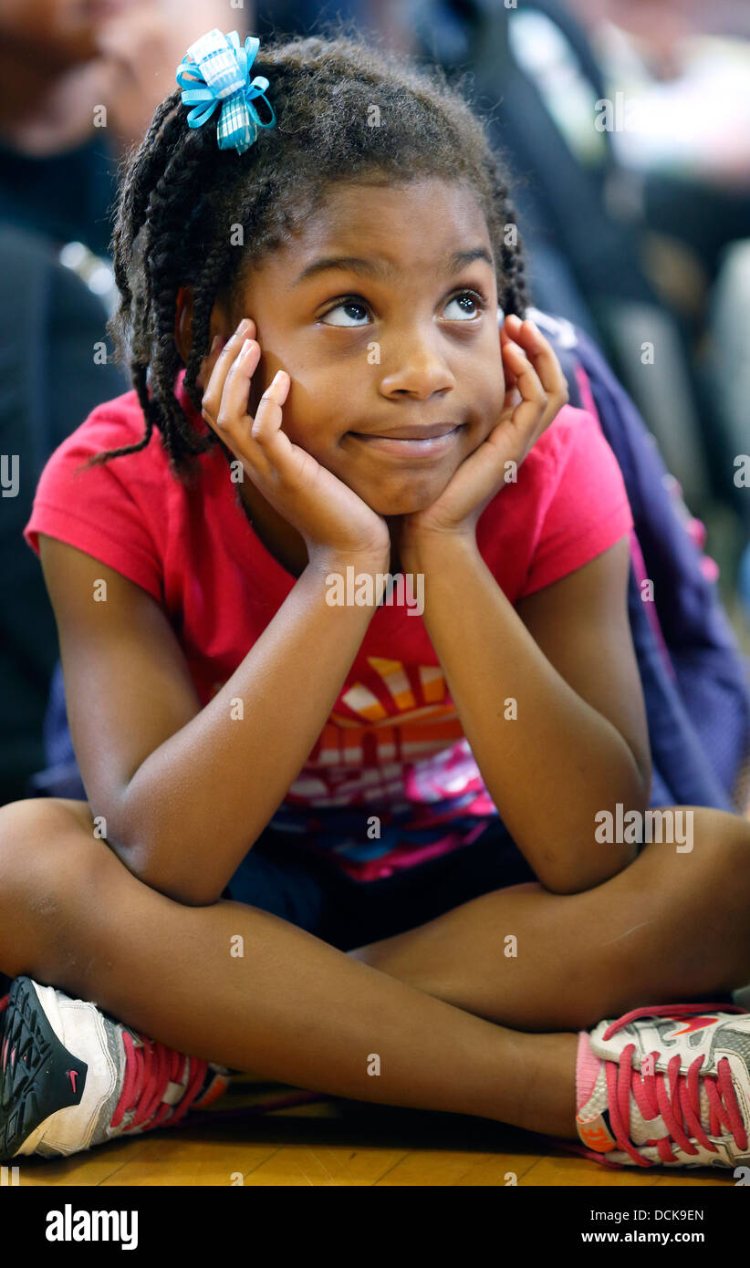 City Children Learn About Musical Instruments At The Roxbury Boys And 
