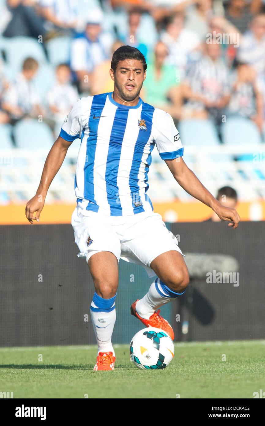 Carlos Vela Real Sociedad AUGUST 17 2013 Football Soccer carlos-vela-real-sociedad-august-17-2013-football-soccer