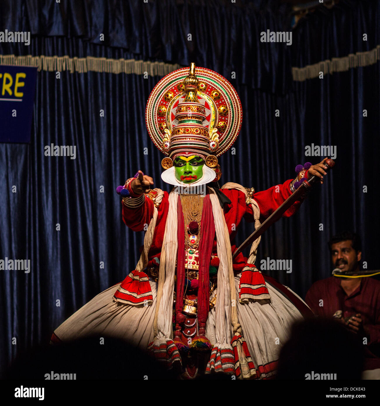 Presentation Of Kerala Traditional Theater Kathakali Stock Photo - Alamy