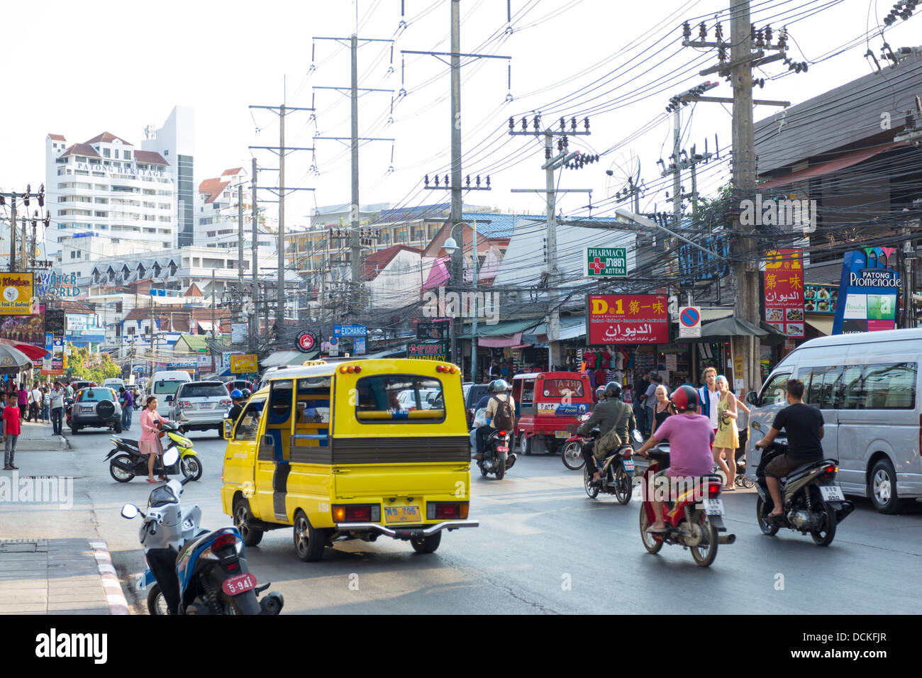 Patong Beach - Phuket - Thailand Stock Photo