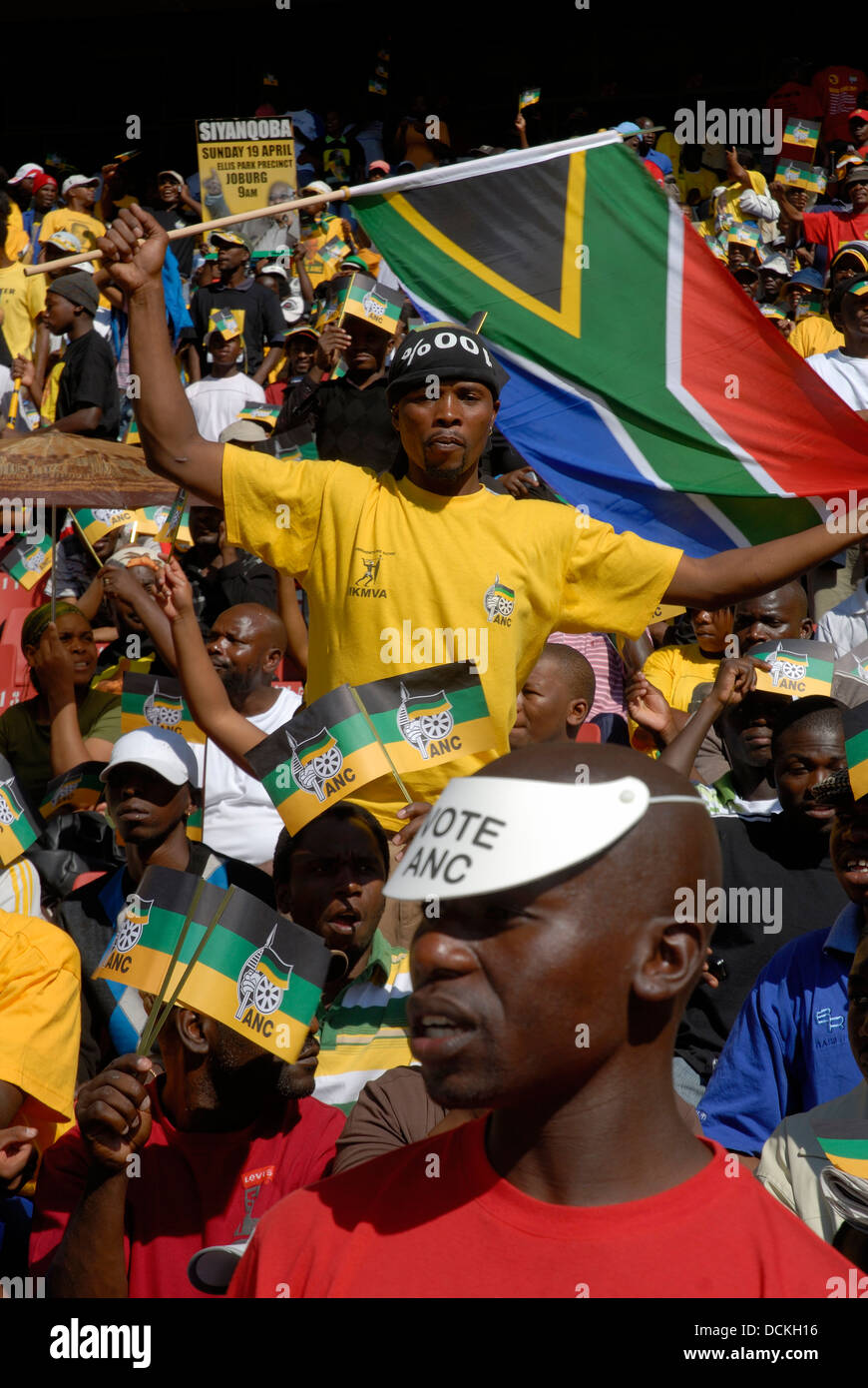 South Africa Johannesburg 19 April 2009: African National Congress (ANC ...