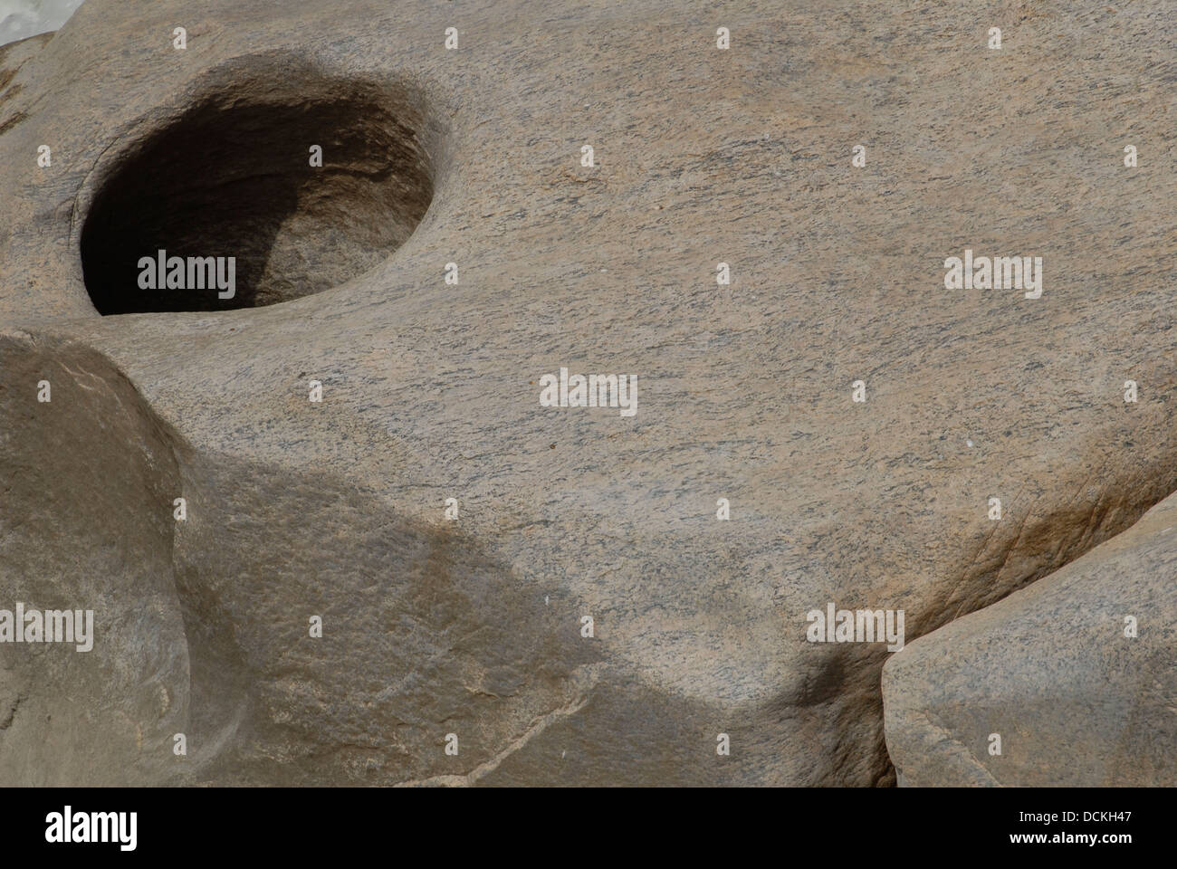 South Africa. 2008. Rocks abraded until they are smooth alongside the ...