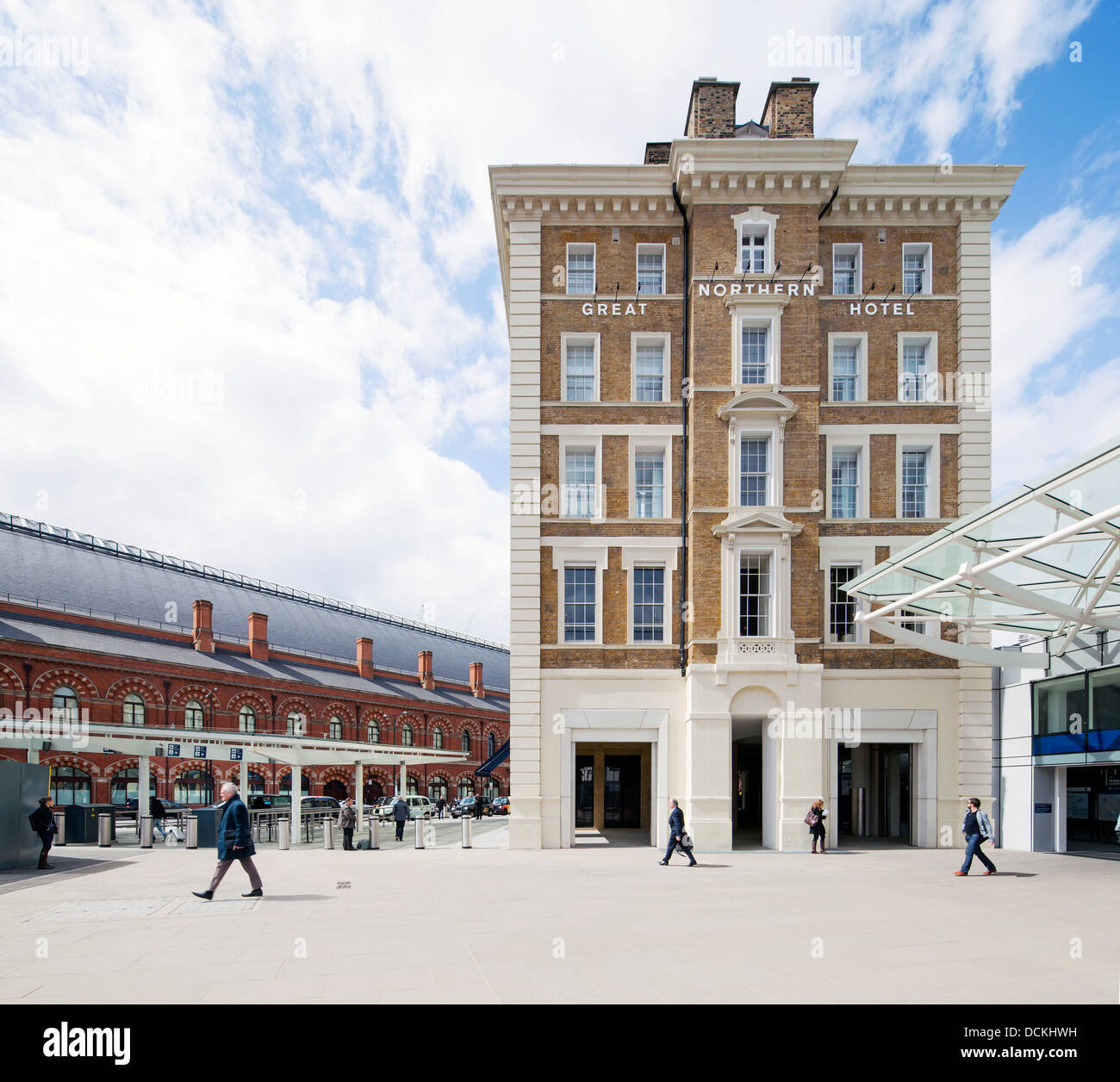Great Northern Hotel, London, United Kingdom. Architect: Dexter Moren Associates, 2013. Stock Photo