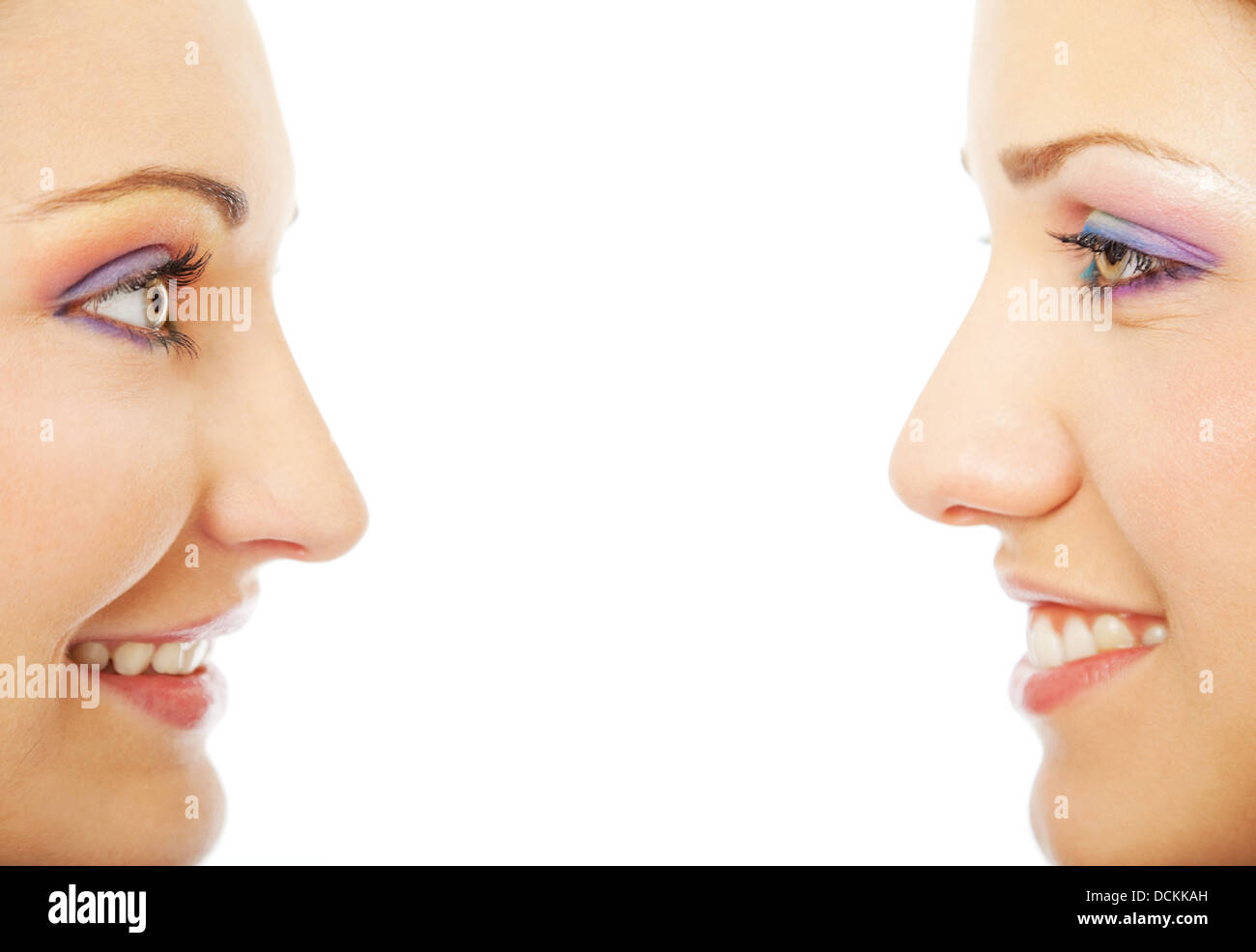 Pretty face faces soft skin hi-res stock photography and images - Alamy