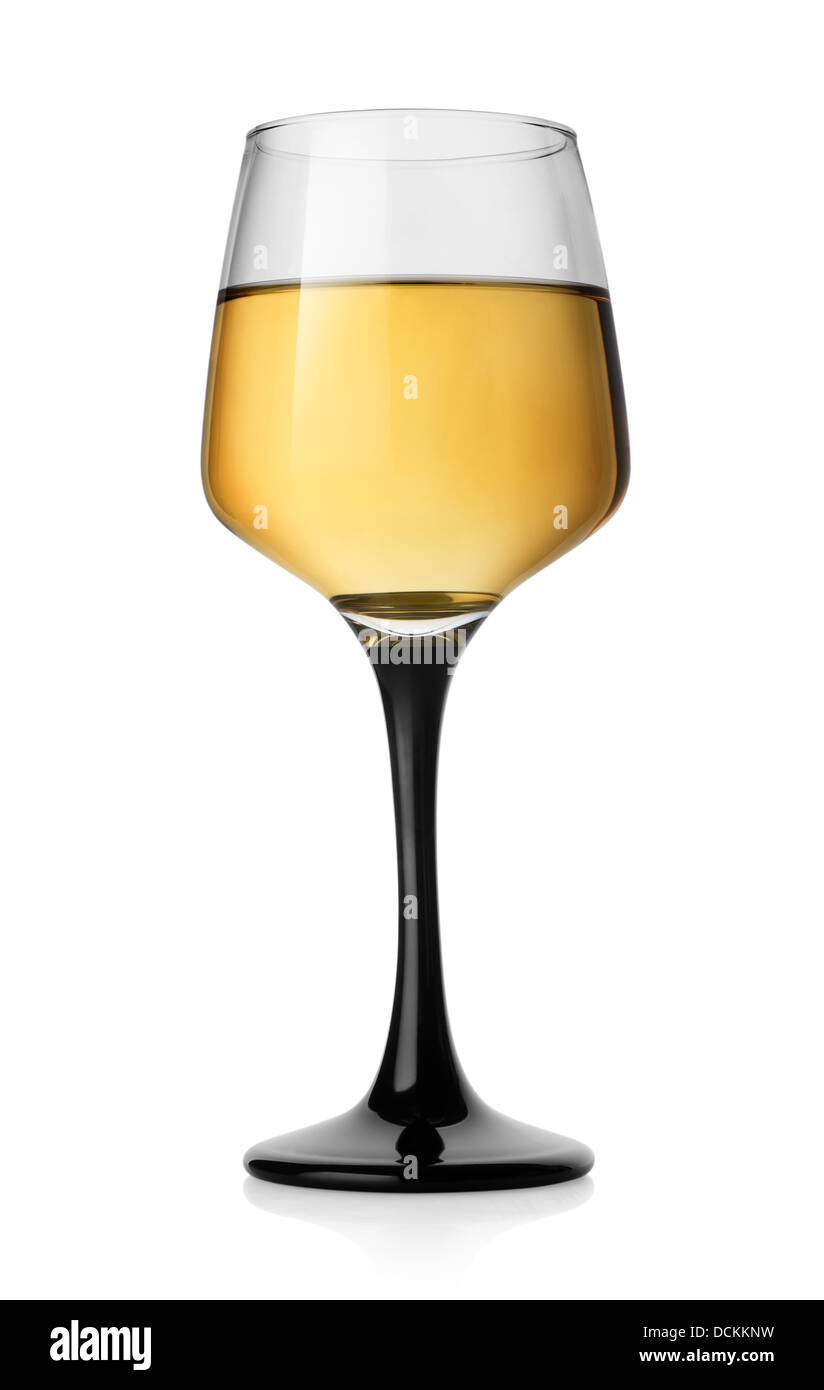 White wine glass Stock Photo Alamy