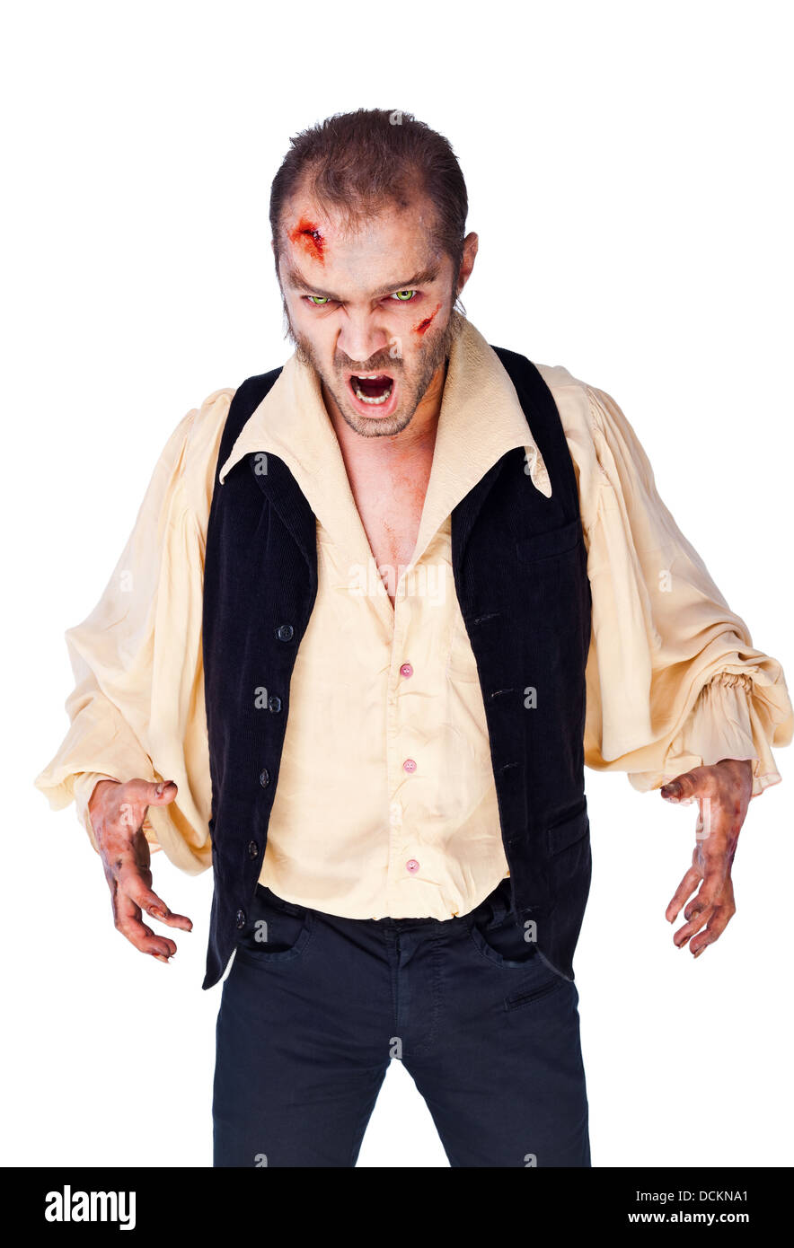 vampire evil zombie Stock Photo