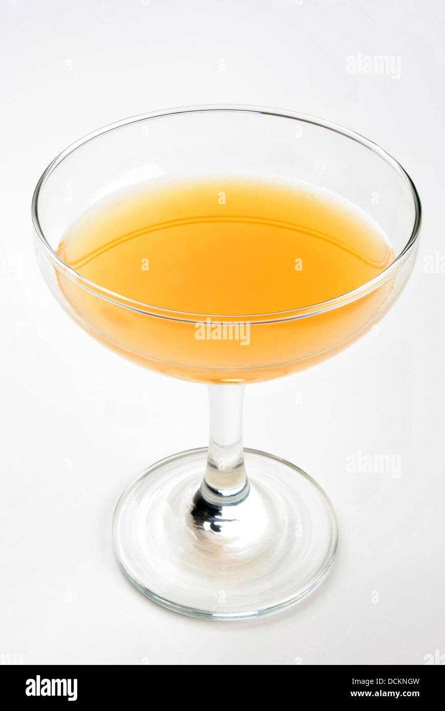 vodka orange cocktail in a small glass Stock Photo Alamy