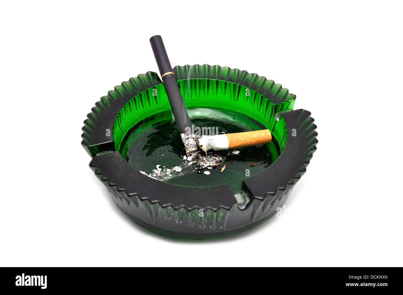 ashtray and cigarette Stock Photo - Alamy