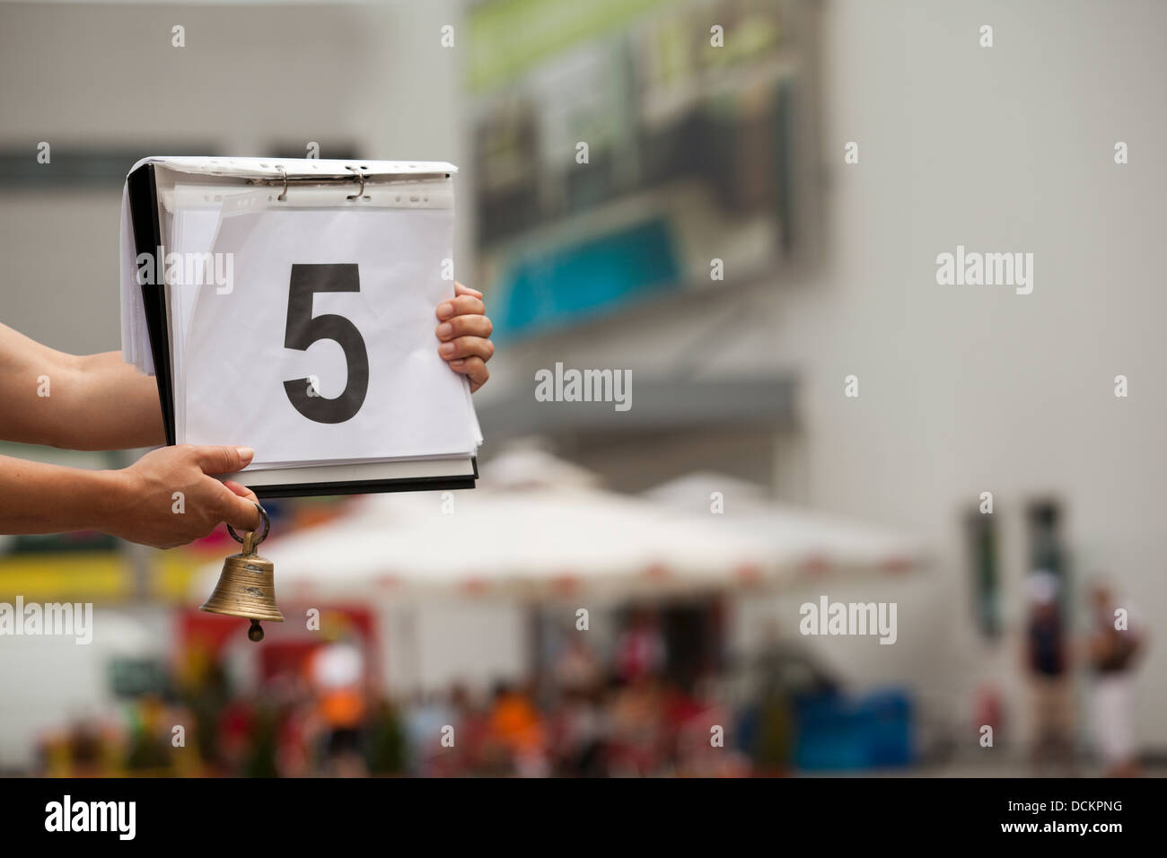 number five Stock Photo