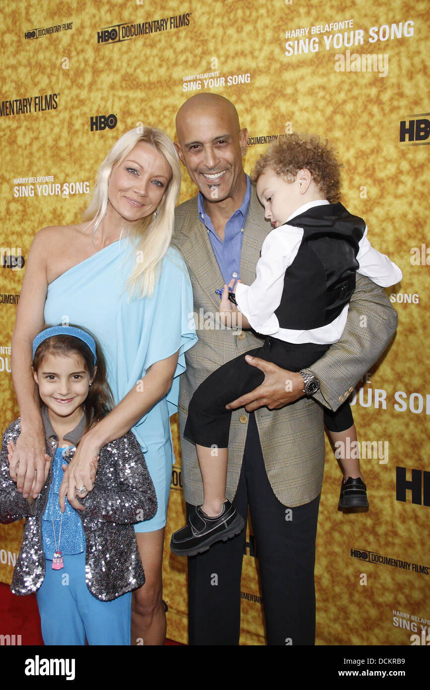 Belafonte family Premiere of the HBO documentary 'Harry Belafonte Sing
