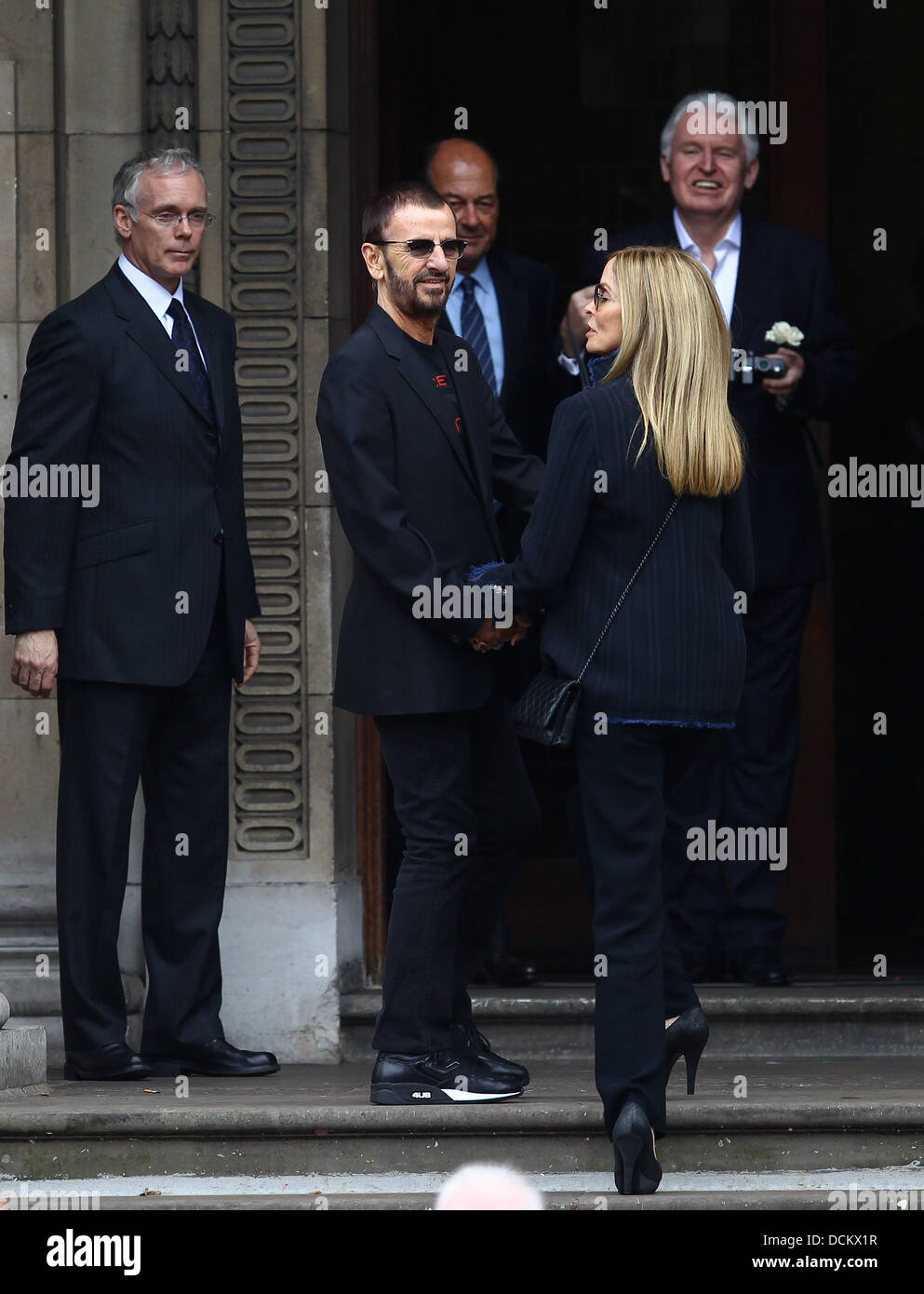 NPG x126137; The wedding of Ringo Starr and Barbara Bach