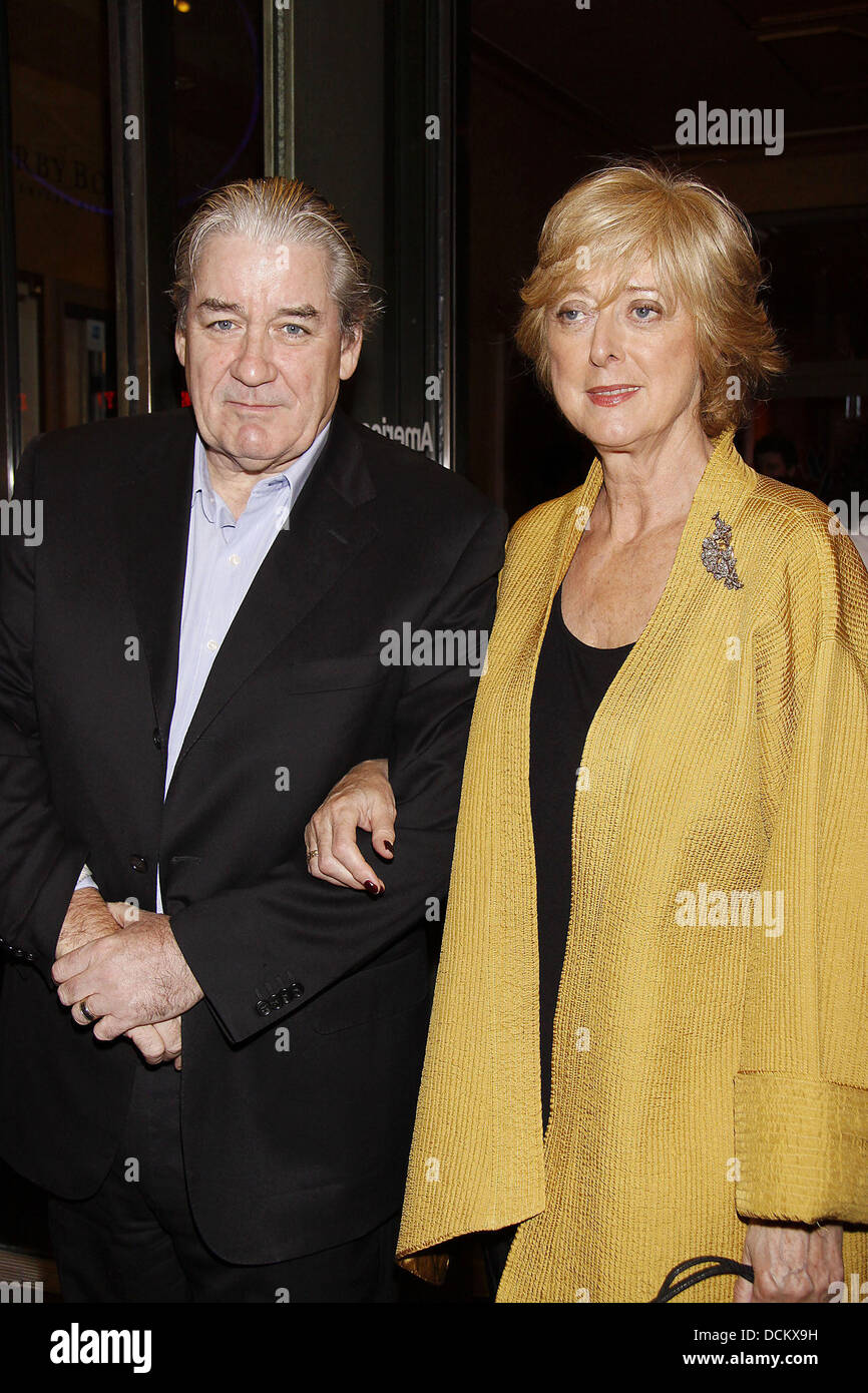 Patrick McGrath and Maria Aitken Opening night of the Broadway play 'Man  And Boy' at Roundabout Theatre Company's American Airlines Theatre -  Arrivals. New York City, USA - 08.10.11 Stock Photo - Alamy