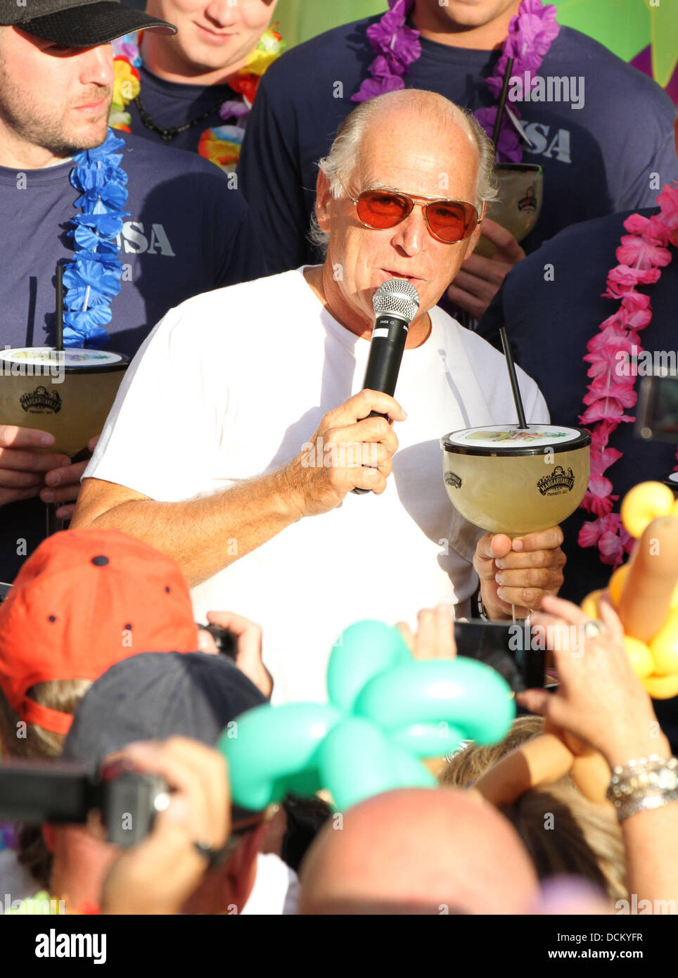 Jimmy Buffett attends the grand opening of The Margaritaville Casino