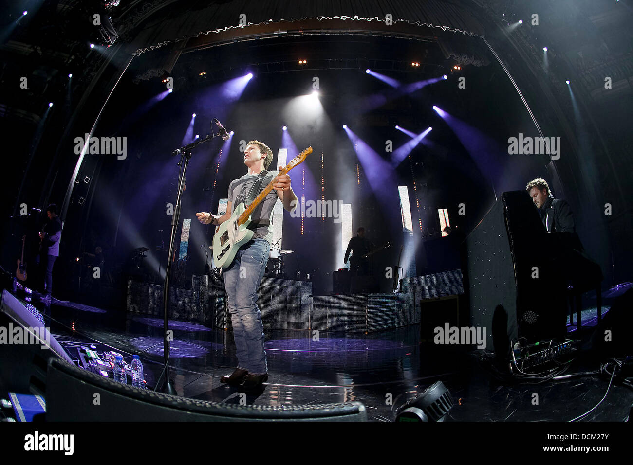 James Blunt performing live at Coliseu dos Recreios. Lisbon, Portugal 16,10.11 Stock Photo