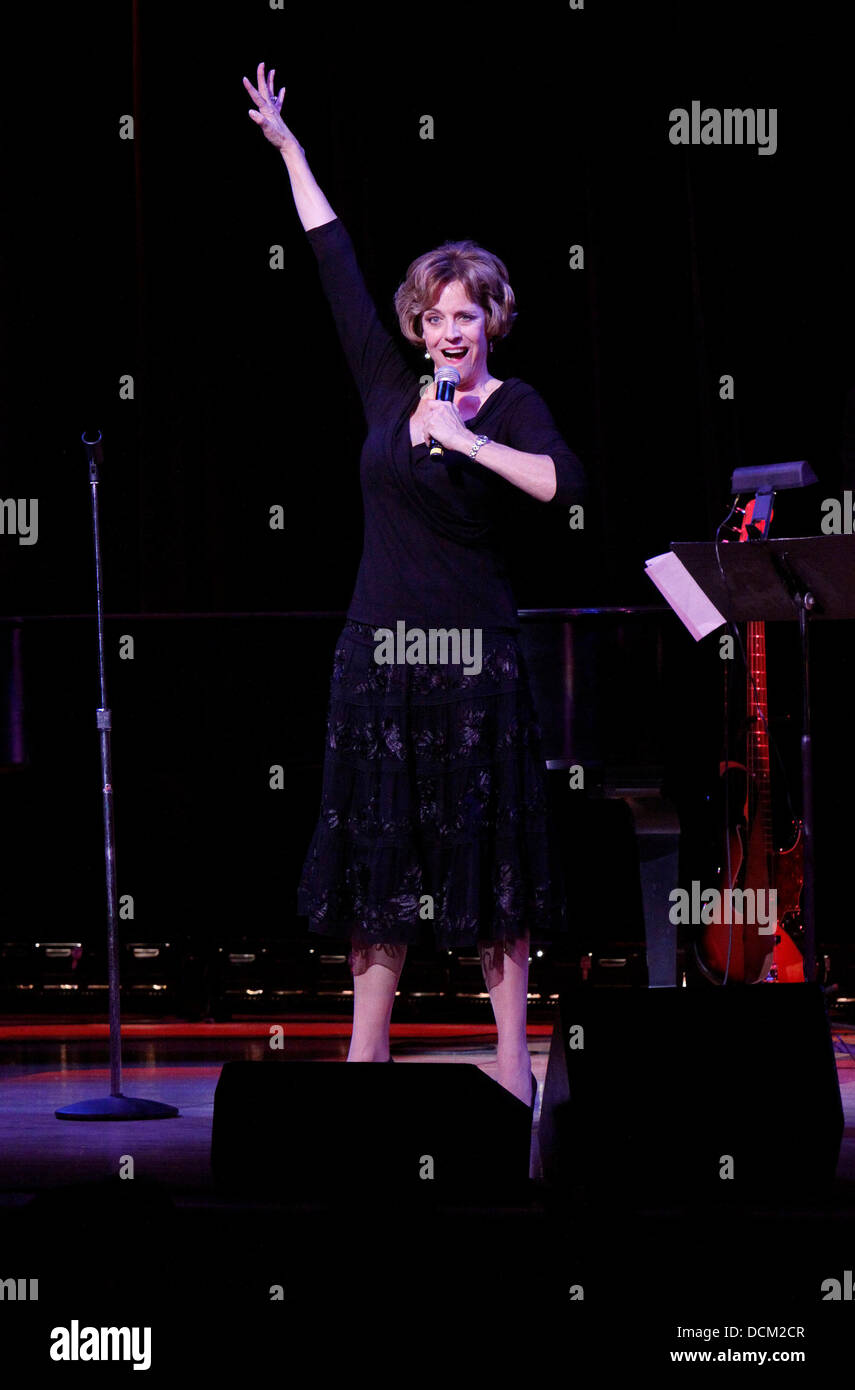 Marianne Tatum Broadway Originals 2011 concert held at The Town Hall New York City, USA 16.10.