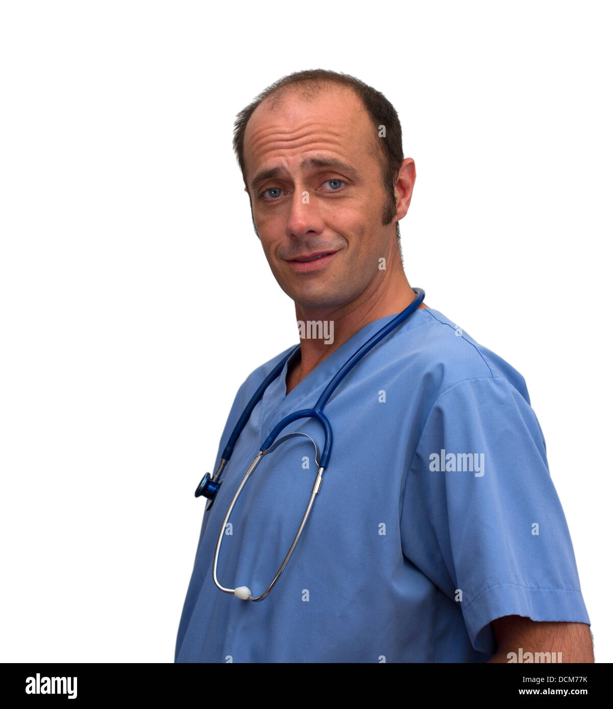 Stethoscope doctor man hi-res stock photography and images - Alamy