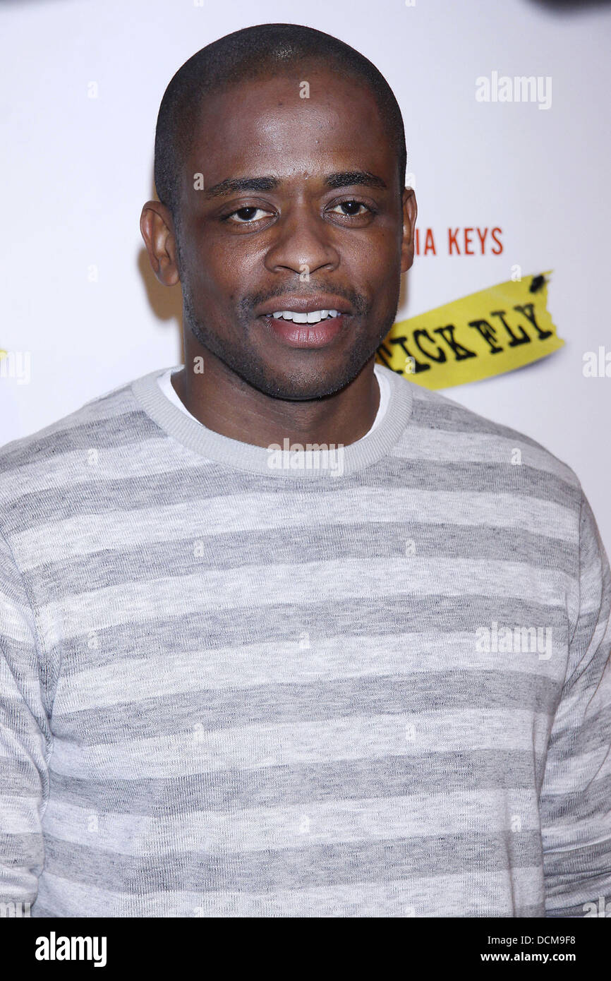 Dule Hill attends a photocall for the Broadway show 'Stick Fly