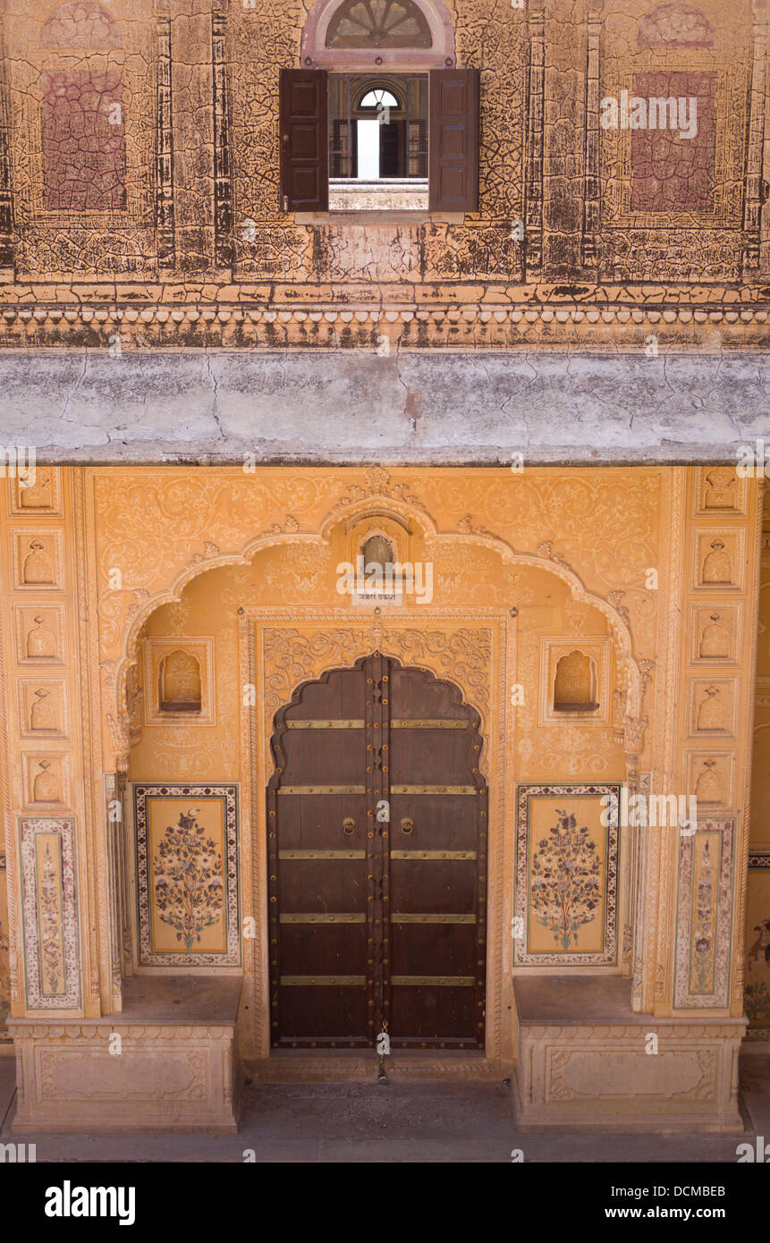 Nahargarh ( Tiger Fort ) Jaipur, Rajasthan, India Stock Photo