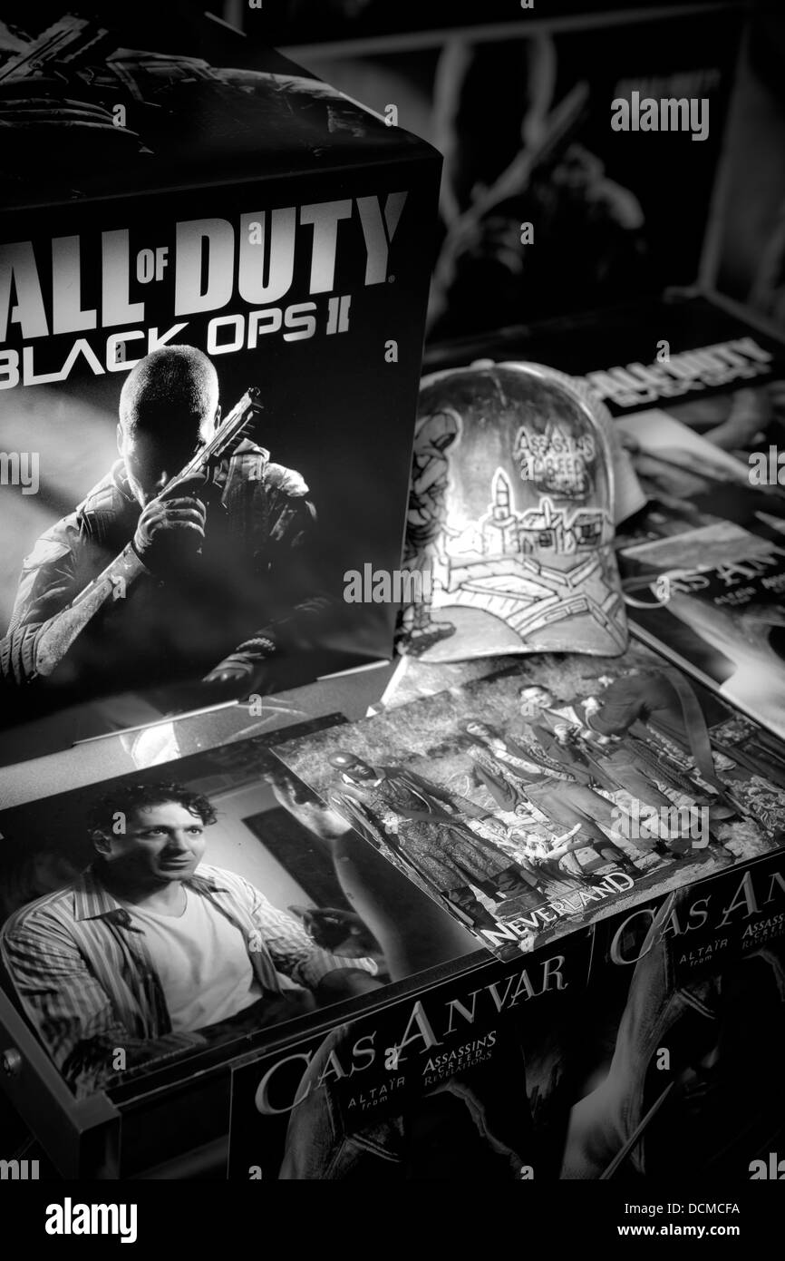 Call of Duty Black Ops2 PS3 XBox game Stock Photo