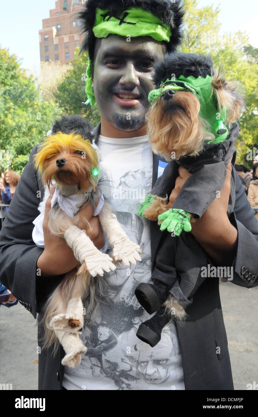 The 21st Annual Tompkins Square Halloween Dog Parade New York City, USA