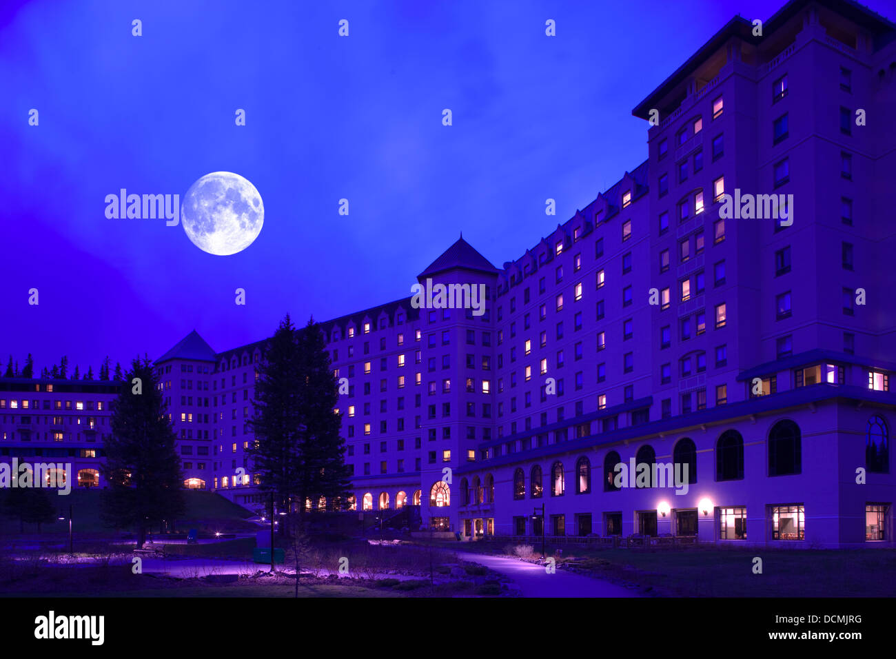 Fairmont Chateau Lake Louise Hotel Banff National Park Alberta Canada