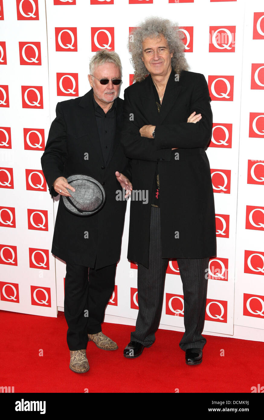 Roger taylor and brian may of queen hi-res stock photography