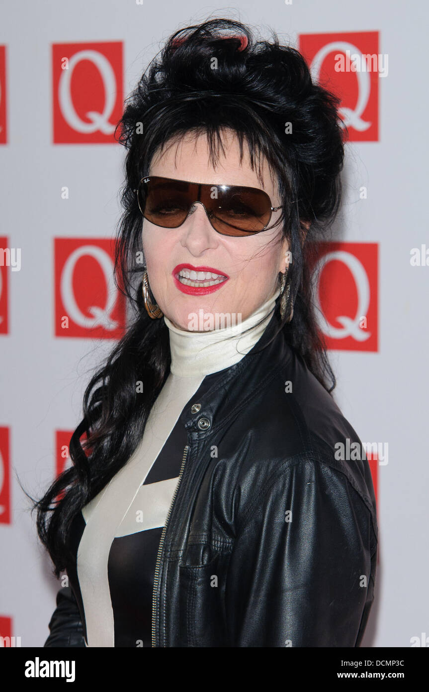 Siouxie Sioux The Q Awards 2011 held at Grosvenor House hotel - Arrivals London, England - 24.10