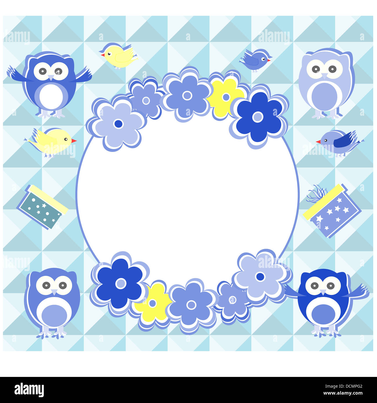 Birds and gift boxes happy birthday hi-res stock photography and images ...