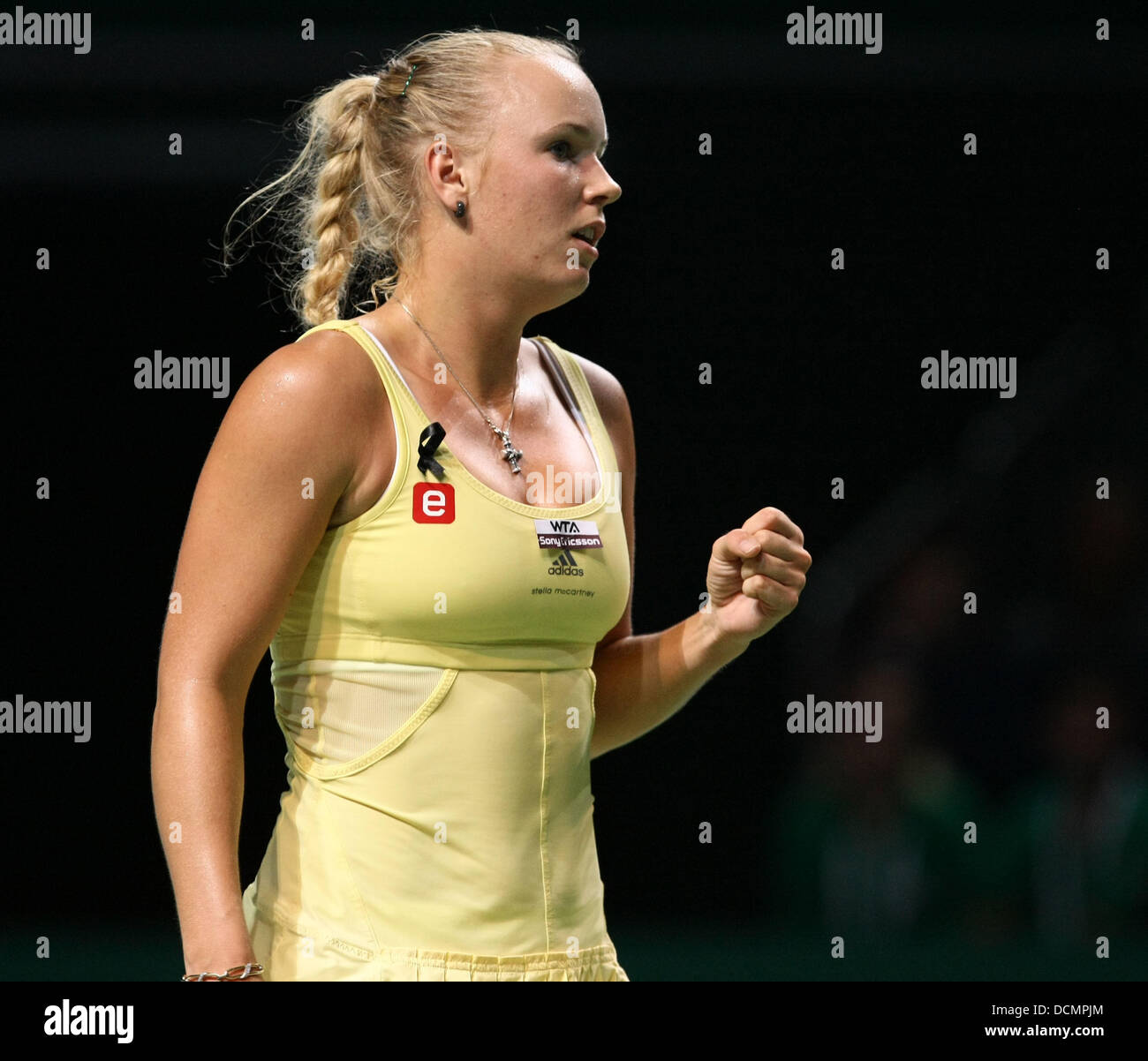 Caroline Wozniacki of Denmark TEB BNP Paribas WTA Championships