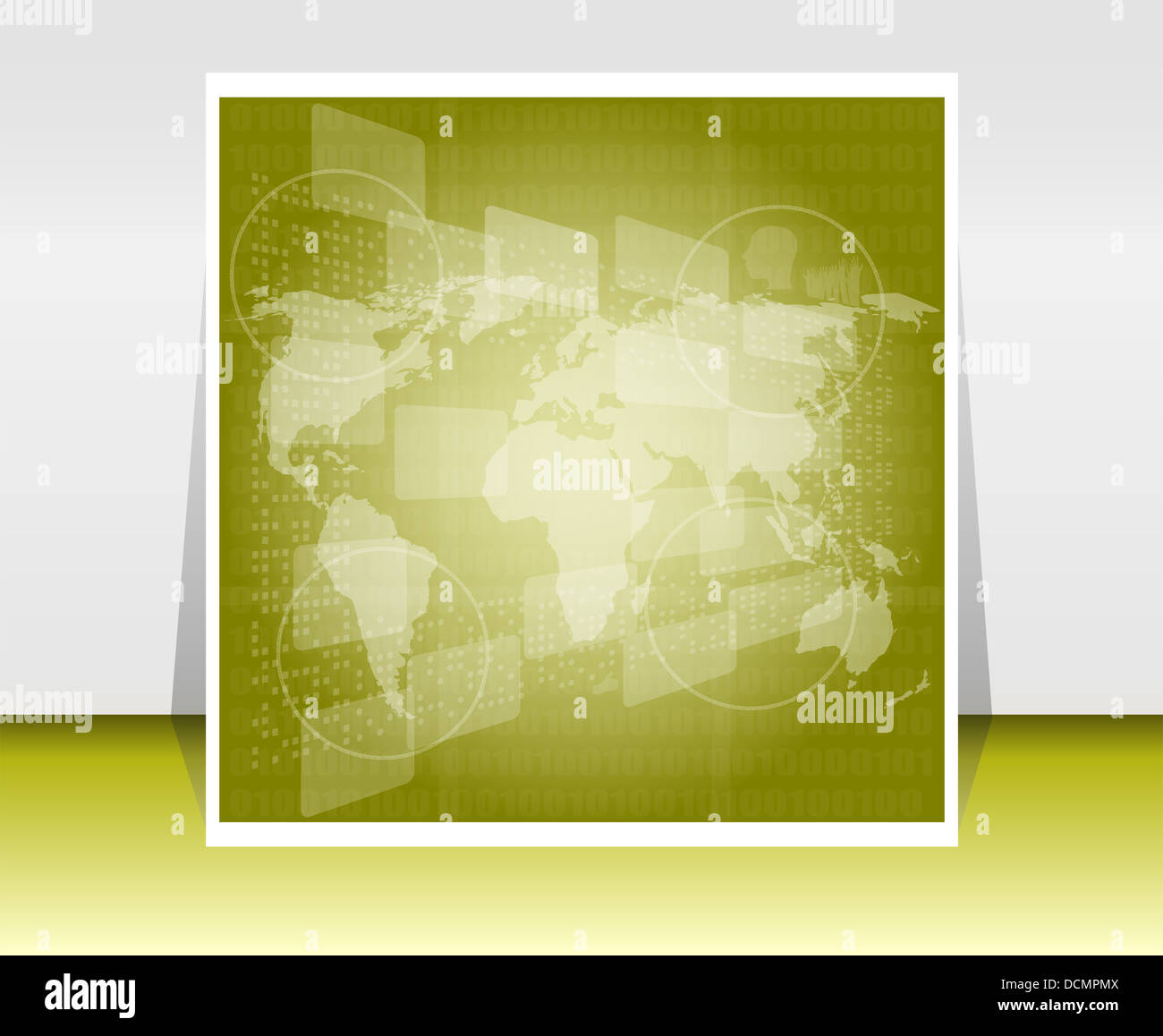 World map with flight paths globe hi-res stock photography and images ...